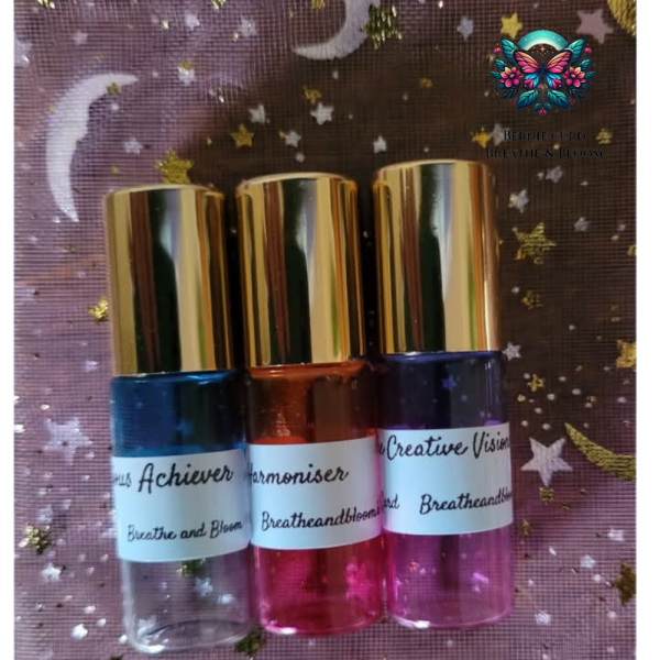 Gift Pack of 3 x 5ml Rollerball Blends to enhance self-belief, confidence and boost motivation